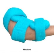 Pedi ComfySplints Elbow, Pediatric Medium, Terry Cloth - Turquoise - Extra cover