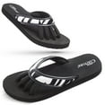 thumbnail image 1 of Pedi Couture Pedicure Sandals for Women - Toe Separator Slippers - Zebra - Large 8.5-9.5, 1 of 9