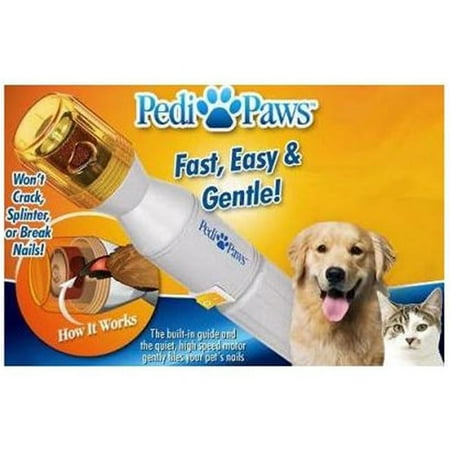 Pedi Paws The Incredible Pet Nail Trimmer & Groomer, Multi-color