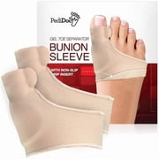PediDoc Bunion Corrector Bunion Relief Orthopedic Hallux Valgus Splint Gel Toe Separator for Realignment Cushioned Bunion Pad Splint Brace for Men and Women Small