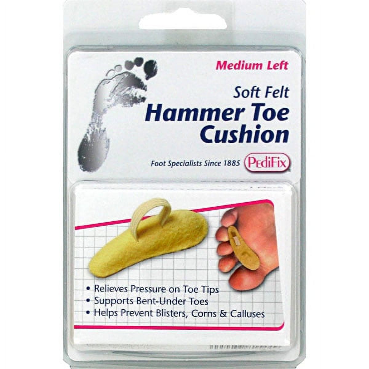 PediFix Hammer Toe Cushion Felt 1/Pack Large Left - image 1 of 2