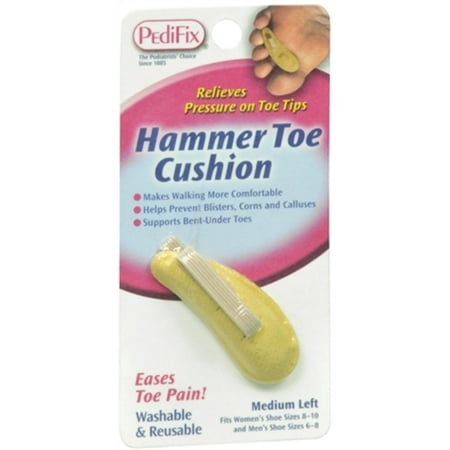 PediFix Hammer Toe Cushion Medium Left 1 Each (Pack of 6)