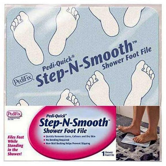 Pedi-Quick Step-N-Smooth Shower Foot File