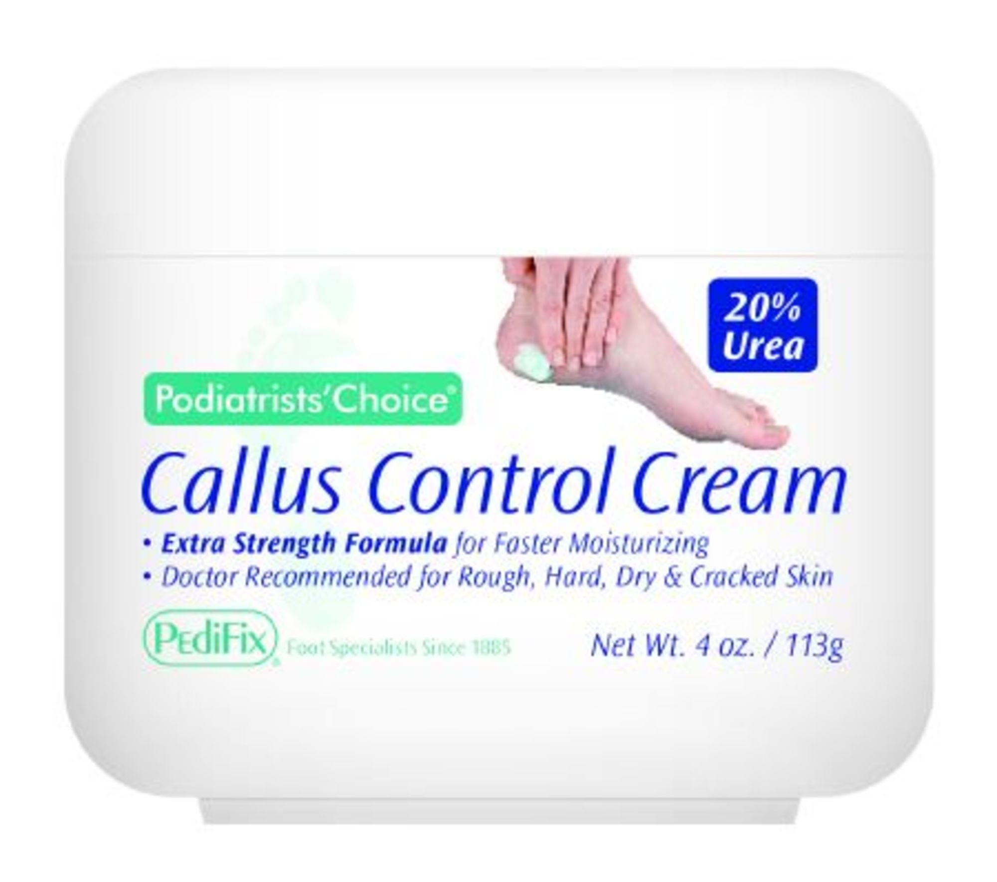 PediFix Podiatrists' Choice Foot Moisturizer, Scented Cream