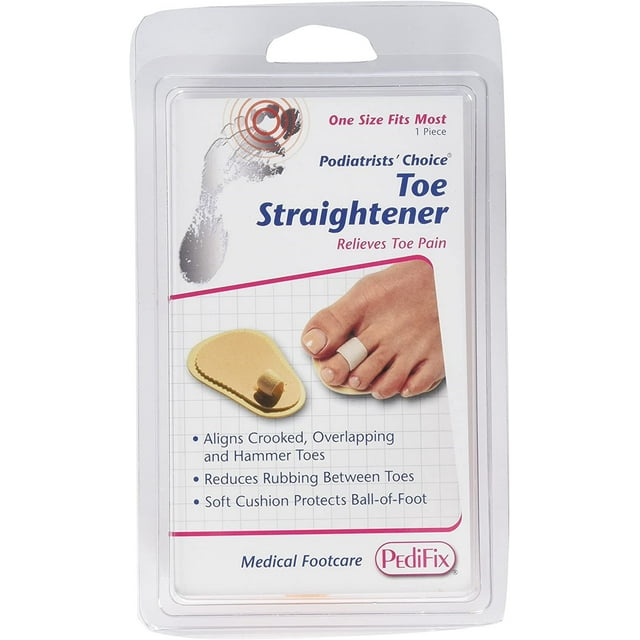 PediFix Podiatrists' Choice Toe Straightener 3 Pack - One Size Fits Most