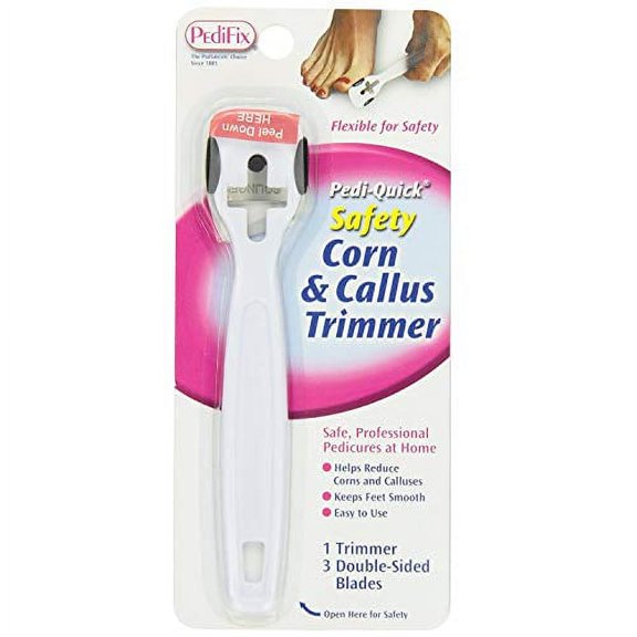 PediFix Safety Corn and Callus Trimmer, 1 Each
