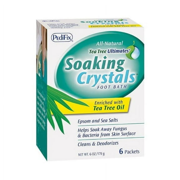 PediFix Soaking Crystals Foot Bath - (6) 1 oz. packets per box