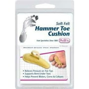 PediFix Soft Felt Hammer Toe Cushion Crest X-LARGE LEFT -1-