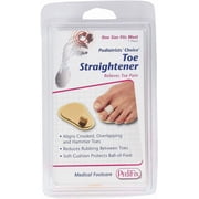 PediFix Toe Straightener - One Size Fits Most 2 Pack 2 Pack
