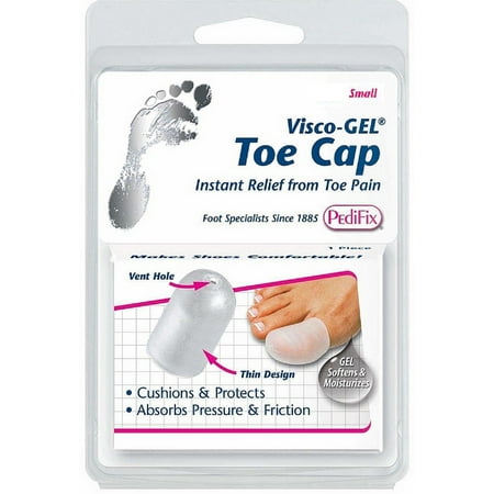 PediFix Visco-Gel Toe Cap, Small 1 ea (Pack of 4)
