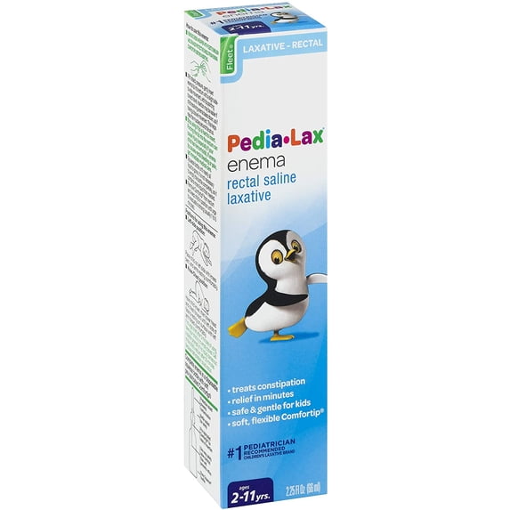 Pedia-Lax Enema For Children For Ages 2 To 11 Years Pack of 12