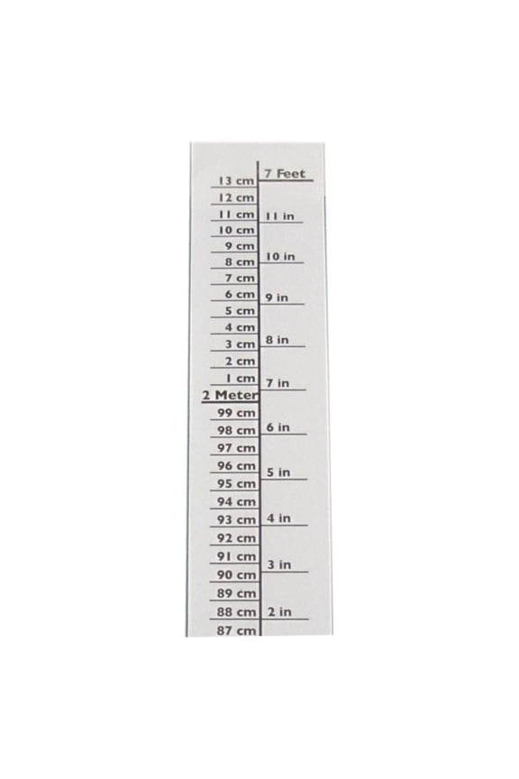 Pedia Pals 7' Height Chart, Height Measurement, Height Growth Chart Ruler for Children Room Nursery
