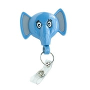 Pedia Pals ID Badge, Animal Shape Badge with Clip, Suitable for Men, Women, Doctors, Nurses, and Kids