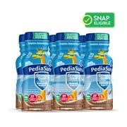 PediaSure Grow & Gain With Immune Support, Chocolate, 8-fl-oz Bottle, 6 Shakes