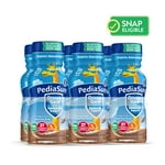 PediaSure Grow & Gain with Immune Support, 27 Vitamins & Minerals for Kids, 7g Protein, Non-GMO, Gluten-Free, Chocolate, 8-fl-oz Bottle, Pack of 6