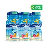 PediaSure Grow & Gain With Immune Support, Vanilla, 8-fl-oz Bottle, 6 Shakes