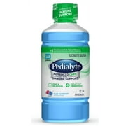 Pedialyte AdvancedCare Electrolyte Solution, 1 Liter, Hydration Drink, Blue Raspberry Pack of 2