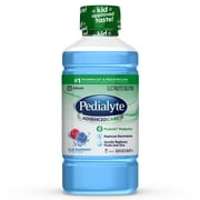 Pedialyte AdvancedCare Electrolyte Solution Blue Raspberry Ready-to-Drink 1.1 qt