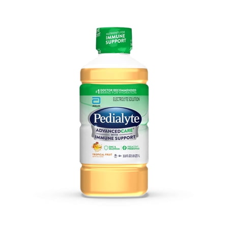 Pedialyte AdvancedCare Electrolyte Drink, Tropical Fruit, 1 Liter