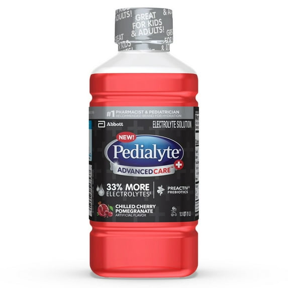 Pedialyte AdvancedCare Plus Chilled Cherry Pomegranate