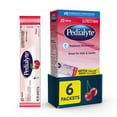 thumbnail image 1 of Pedialyte Electrolyte Powder Packets, Cherry, Hydration Drink, 6 Single-Serving Powder Packets, 1 of 13