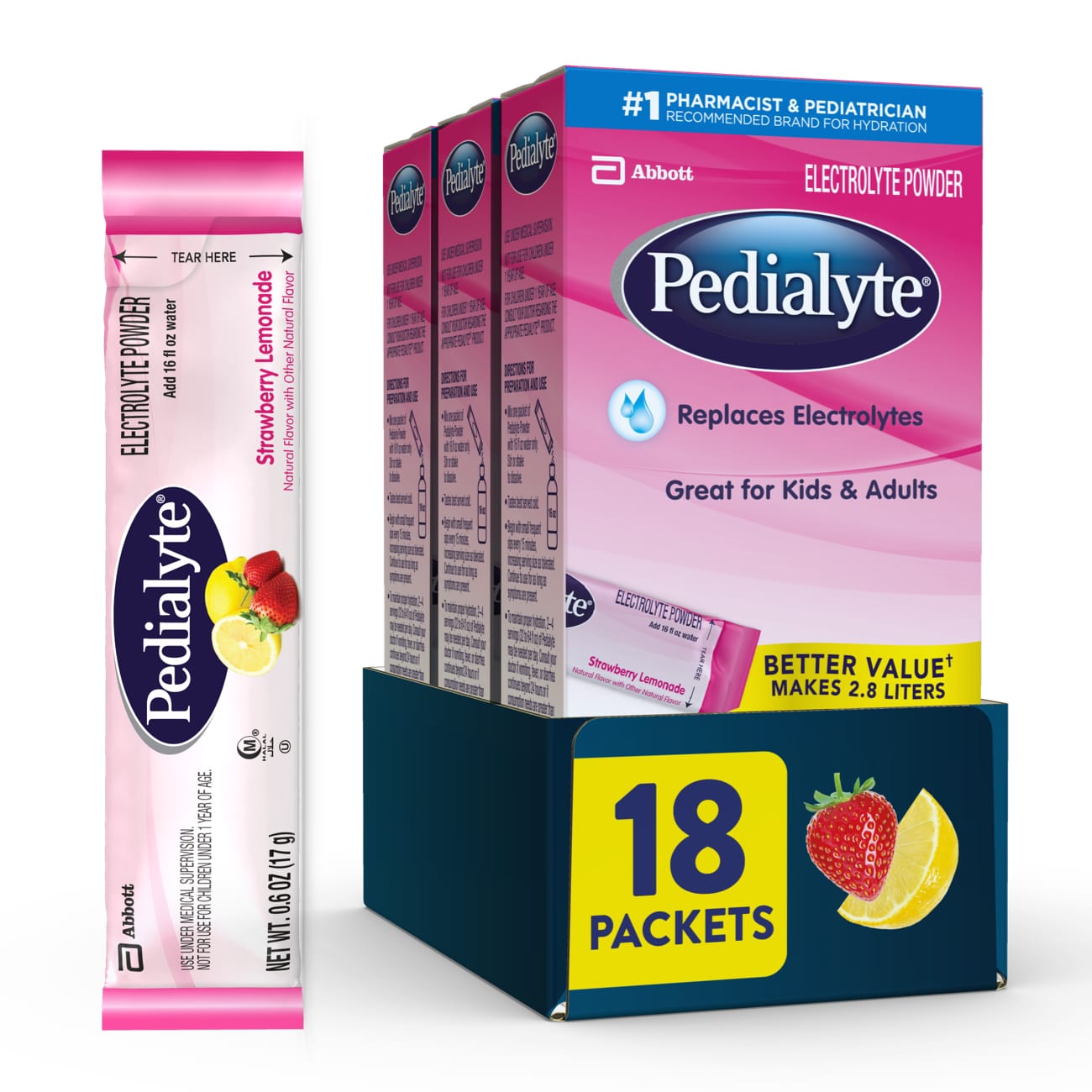 pedialyte packets