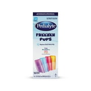 Pedialyte Electrolyte Solution Freezer Pops, Variety Pack, Pack of 16