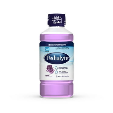 Pedialyte Electrolyte Drink, For Kids & Adults, Grape, 1 Liter