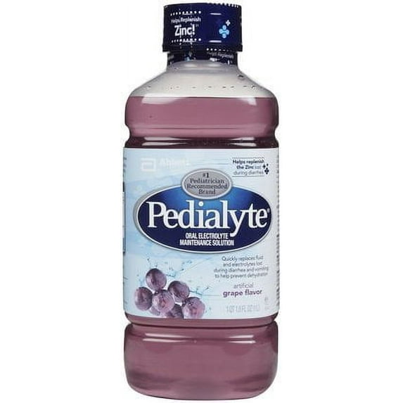 Pedialyte Oral Electrolyte Maintenance Solution (Pack of 8)