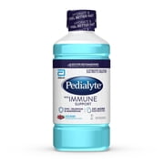 Pedialyte with Immune Support Electrolyte Solution, Iced Berry, 1 Liter