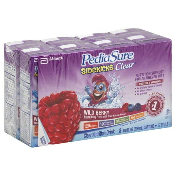Pediasure Sidekick Clear Berry