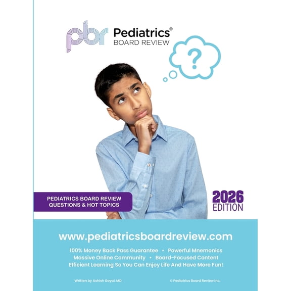 Pediatric Board Review Questions and Hot Topics, (Paperback)
