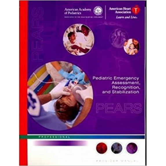 Pre-Owned Pediatric Emergency Assessment, Recognition, and Stabilization Provider Manual: Professional (Paperback) 0874935350 9780874935356