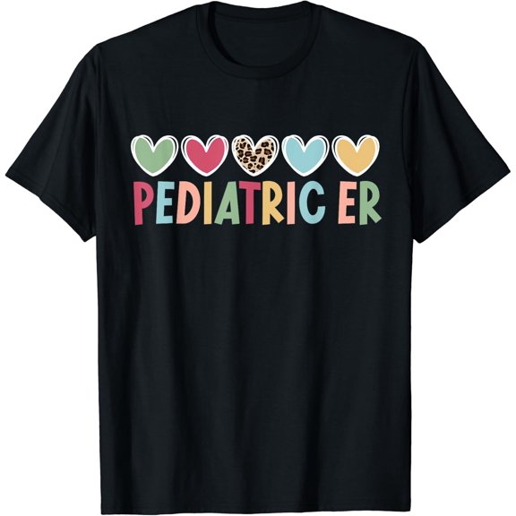 Pediatric Er Nurse Appreciation Peds Er Nurse T-Shirt Size S-5XL