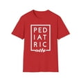 thumbnail image 1 of Pediatric Nurse, Gildan Unisex Softstyle Shirt, Nursing Graphic Tee, S-3XL, 1 of 3