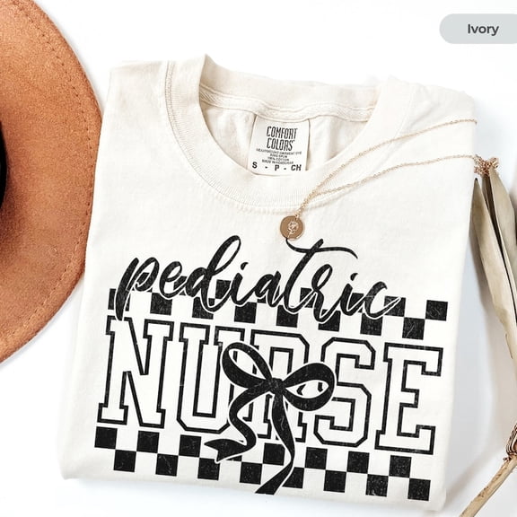 Pediatric Nurse Shirt For Women, Nicu Picu Peds Nurse Gift, Cute Nursing Graphic Tee, Aesthetic Nurse T-Shirt, Rn Apparel