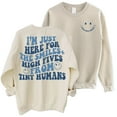 thumbnail image 1 of Pediatric Nurse Sweatshirt - PEDS Nurse 2 Sided Sweater; Funny Pediatrics Nursing Student Sweatshirt, 1 of 6