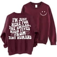 thumbnail image 1 of Pediatric Nurse Sweatshirt - PEDS Nurse 2 Sided Sweater; Funny Pediatrics Nursing Student Sweatshirt, 1 of 6