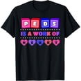 thumbnail image 1 of Pediatric Pediatrician Doctor Nurse Therapist Heart Gift T-Shirt, 1 of 4