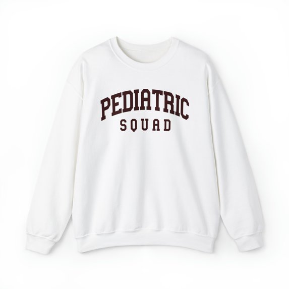 Pediatric Squad Peds Nurse Pediatrician Sweatshirt, Gifts, Crewneck