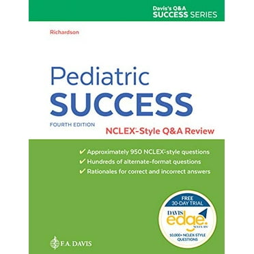 Pre-Owned Pediatric Success: NCLEX-Style Q&amp;A Review, 9781719644495, 1719644497, Paperback, Fourth edition