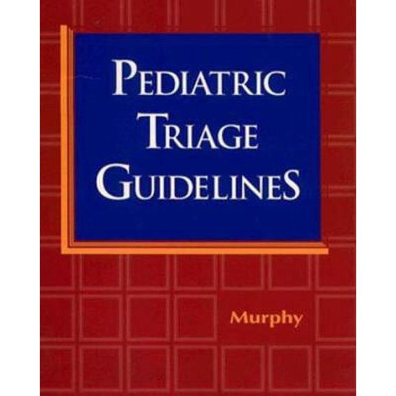 Pre-Owned Pediatric Triage Guidelines (Paperback) 0815173334 9780815173335