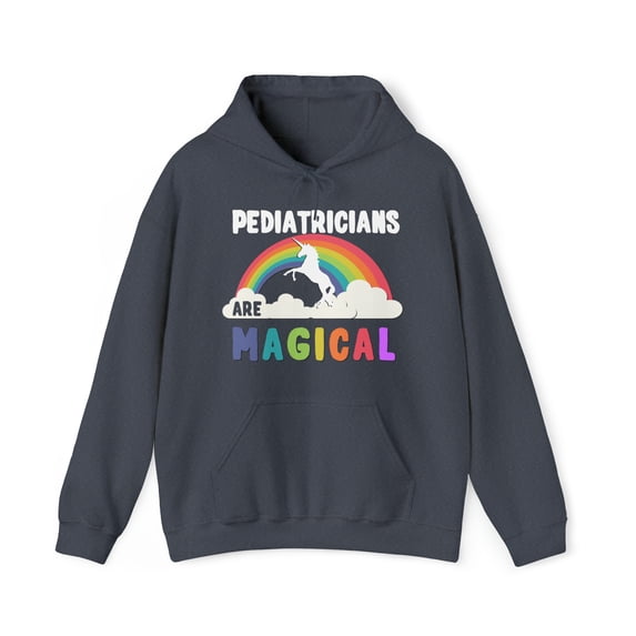 Pediatricians Are Magical Graphic Hoodie Sweatshirt, Sizes S-5XL