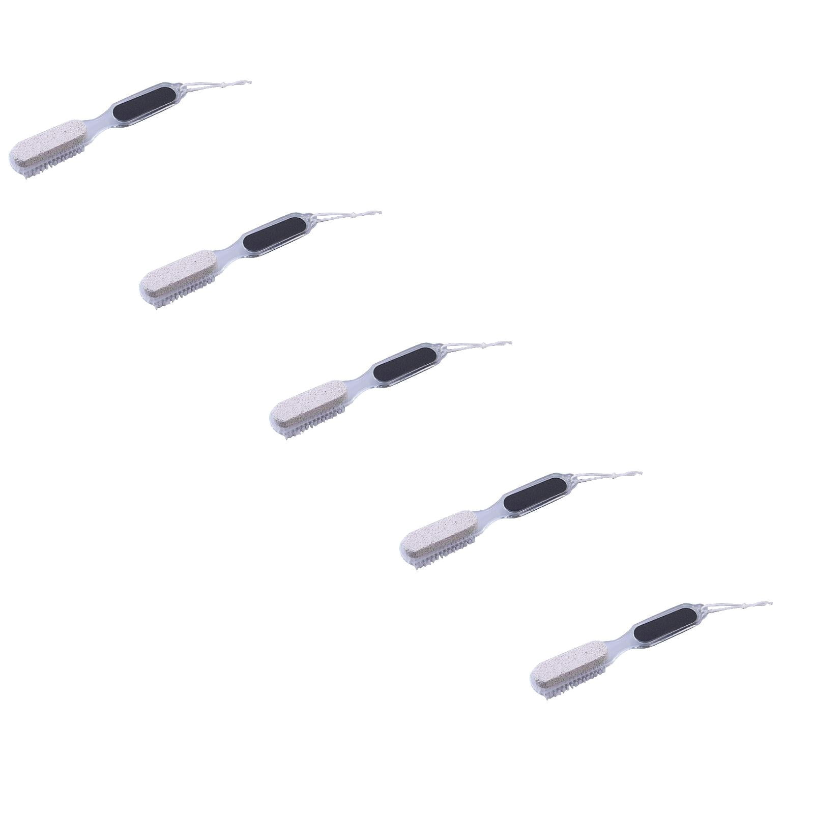 Pedicure 4 in 1 Foot Rasp File Pumice Stone Brush Scrub Skin Face