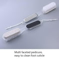 thumbnail image 1 of Pedicure 4 in 1 Foot Rasp File Pumice Stone Brush Scrub Skin Pumice Stone with Handle Pumice Stick Feet Care Foot Grinder Remover Foot Filer for Skin Spa Pedicure Dried Peel Callous File for Feet, 1 of 9