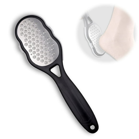 Pedicure Foot File Pedicure Knife Foot Sharpeners Professional Pedicure Tools Can Be Used On Both Dry and Wet Feet,Black,9.4 * 2.5in KTH