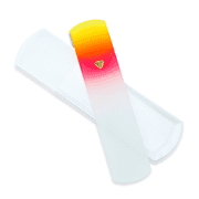 Pedicure Foot File, Pedicure Rasp for Gentle Foot Care, Pedicure Callus Remover for Smooth Soft Feet by Bona Fide Beauty Premium Czech Glass Foot Scraper File
