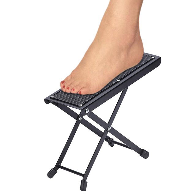 Pedicure Foot Rest Easily Adjusted Height Positions Folding Guitar