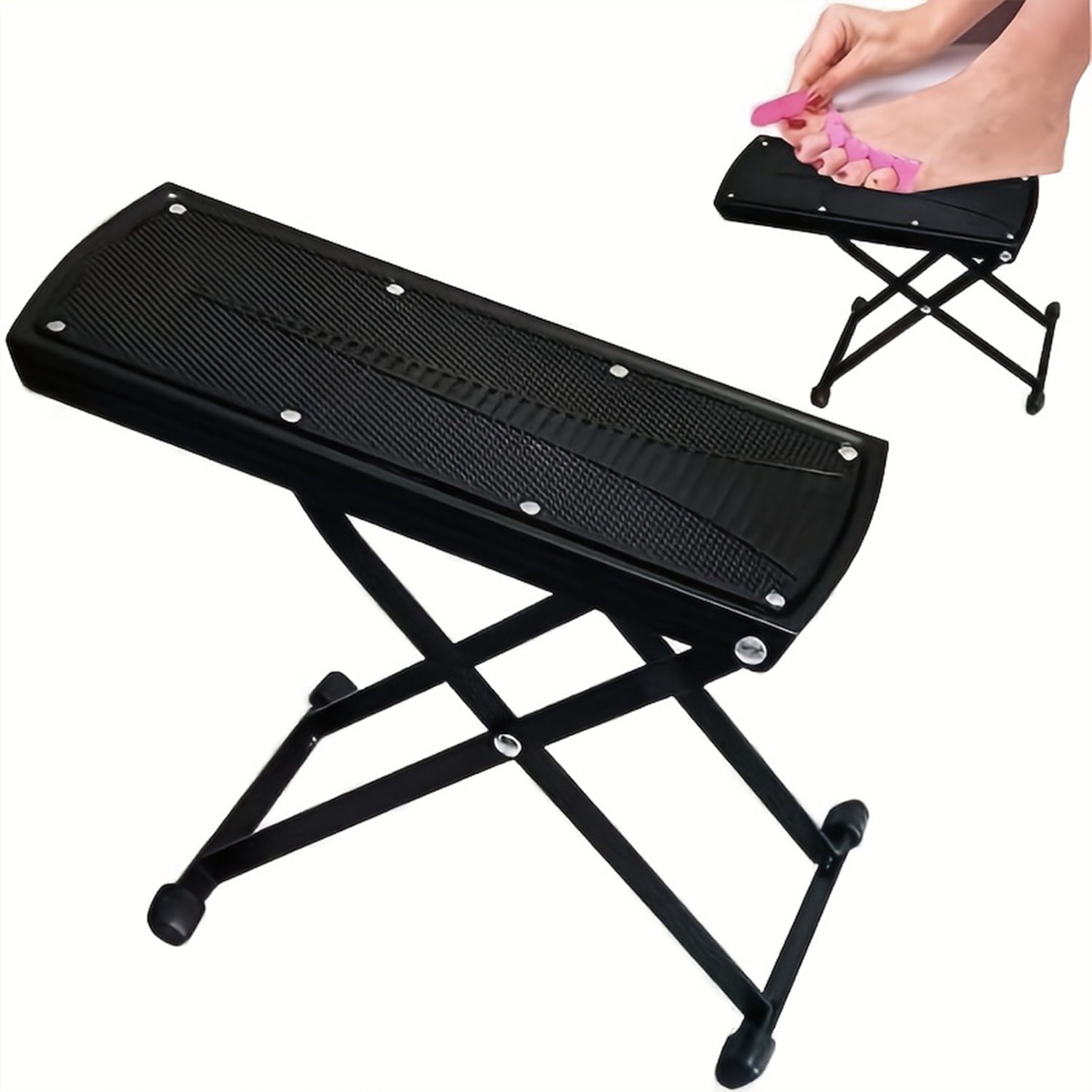 Pedicure Foot Rest Stand Beauty Footrest for Pedicures Toenail Care