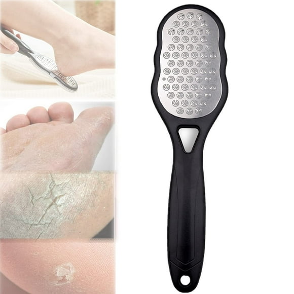 Pedicure Knife Foot Sharpeners, Pedicure Foot File,Stainless Steel Removable Foot File, to Remove Callus Dead Skin on Wet and Dry Fee,E,Count WANGQING